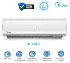 Midea 1.5 Ton Inverter MSE18CRN8EUU (Official) 12 years compressor warranty