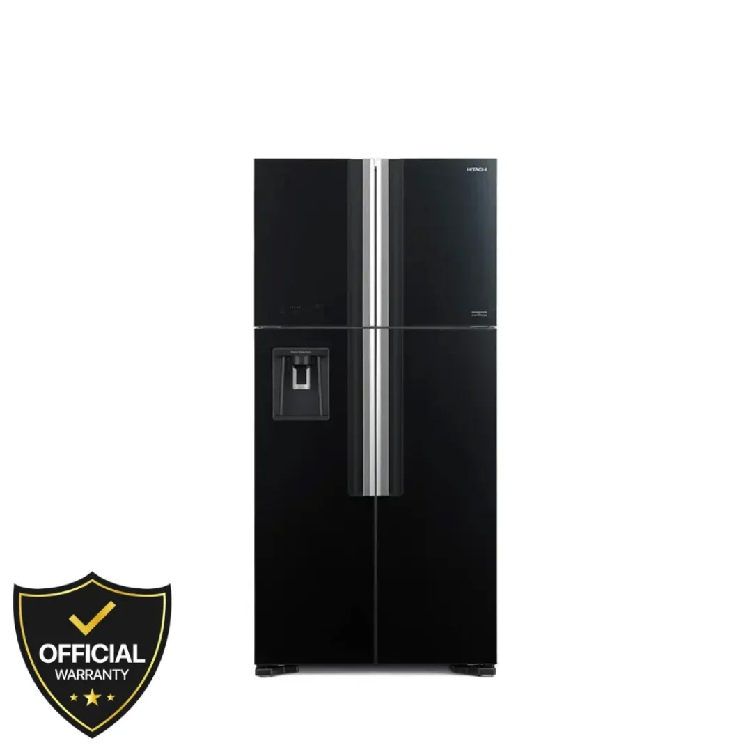 Hitachi 586 Liters Big French No Frost Refrigerator (RW690P7PB-KD-GBK7)