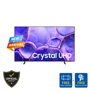 Samsung 50 Inch Crystal UHD 4K Smart TV 2025 (50U8000F)